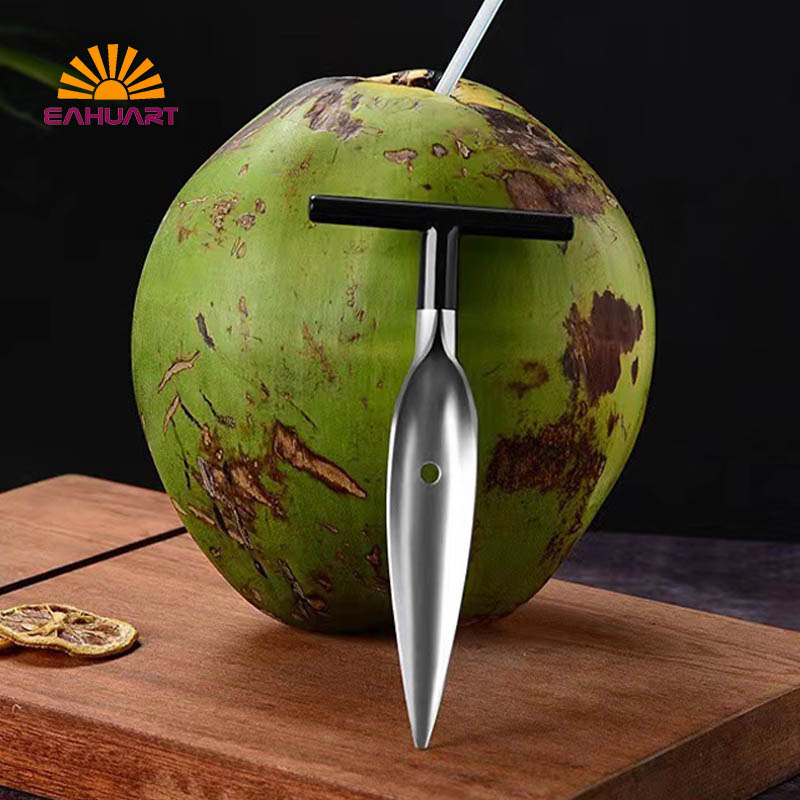  Premium Coconut Opener – Sharp, Safe & Rustproof Design