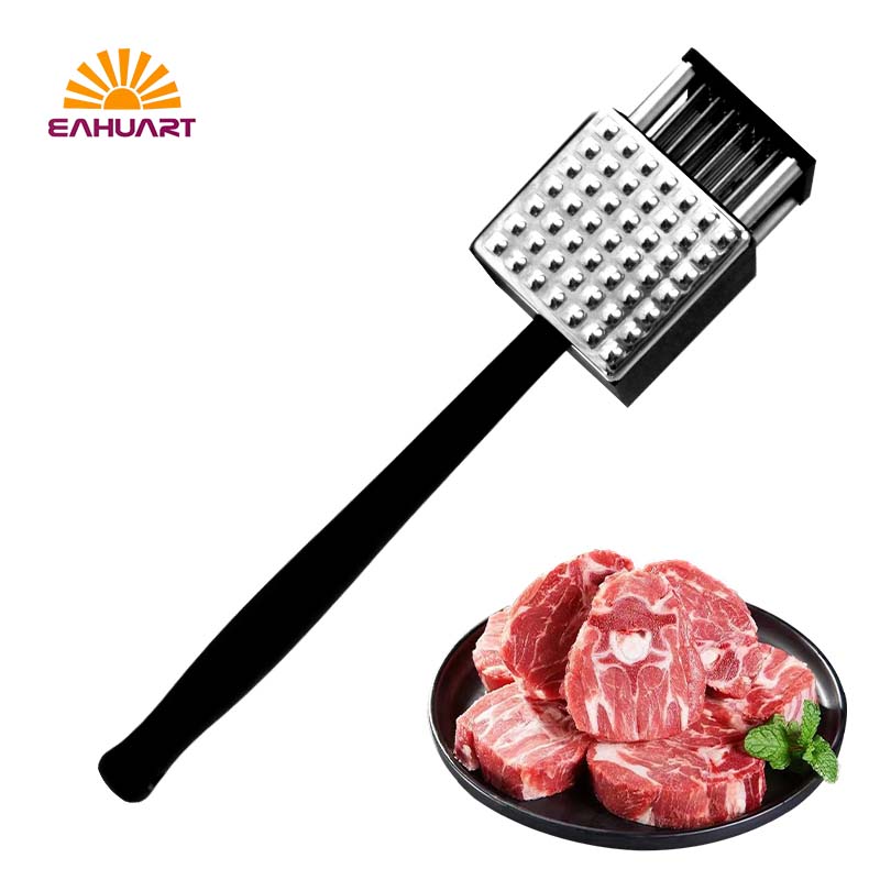 Popular 2-in-1 Meat Tenderizer – Square Hammer & Needle Tool