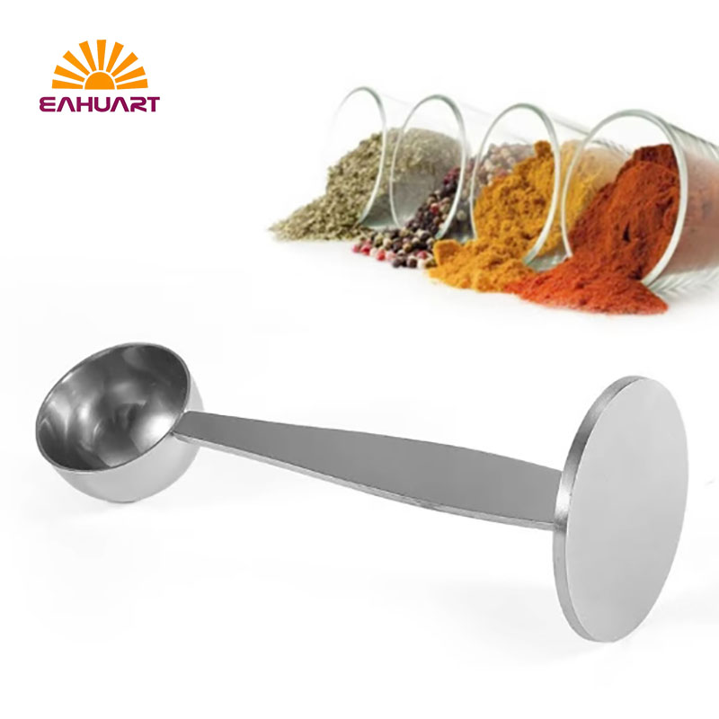 High Quality 2-in-1 Coffee Spoon & Tamper for Home Baristas