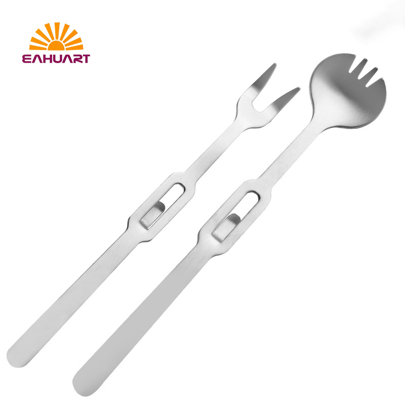 Multifunctional Hanging Spoon Fork – Ideal for Coffee & Cans