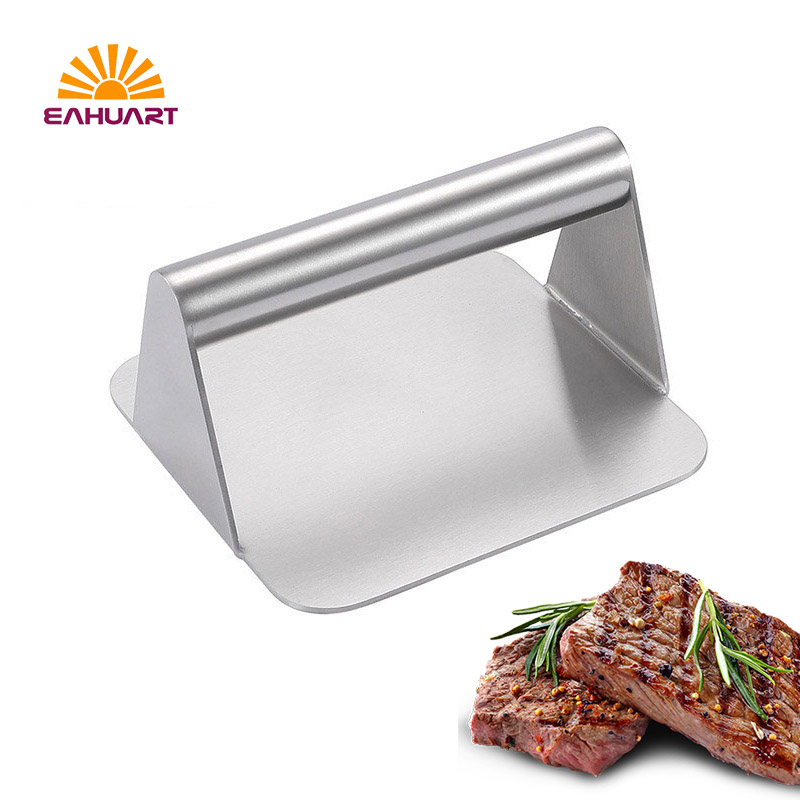 Premium Multi-Style Meat Press – Choose from Steel & Wood