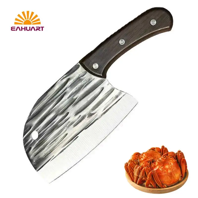 Popular Wavy Pattern Kitchen Knife with Ultra-Sharp Blade