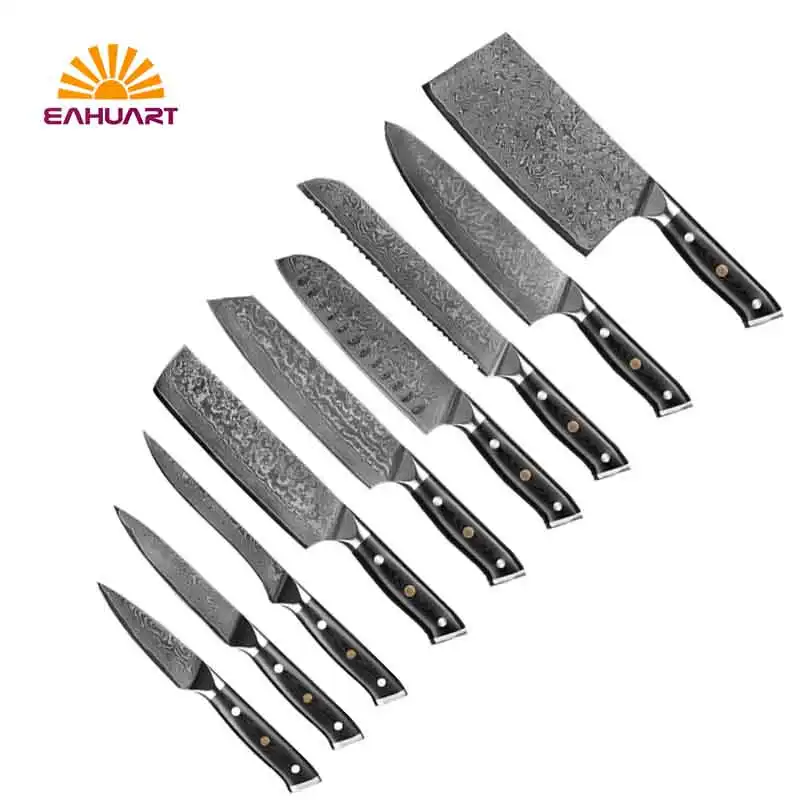 Custom Multi-Style Kitchen Knife Sets for Every Cooking Need