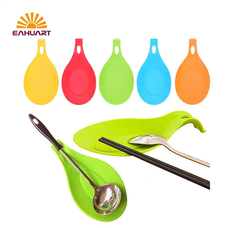 Supplier Silicone Spoon Rest for Soup Spoon &Utensil Storage