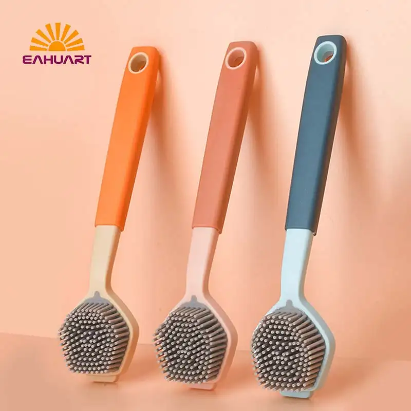 Custom logo Silicone Cleaning Brush for Gentle Cleaning