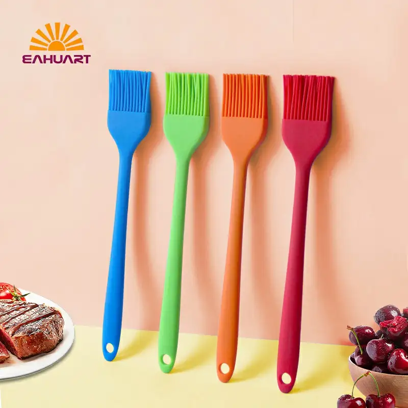 Custom Color Silicone Food Brush for Kitchen Baking Cooking