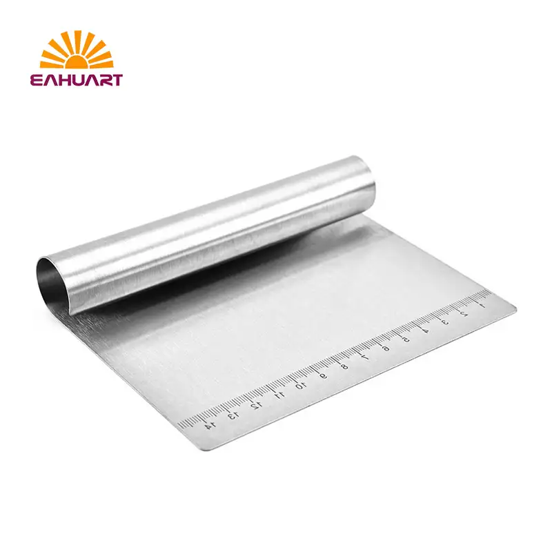Popular Stainless Steel Flour Scraper for Baking Accessory