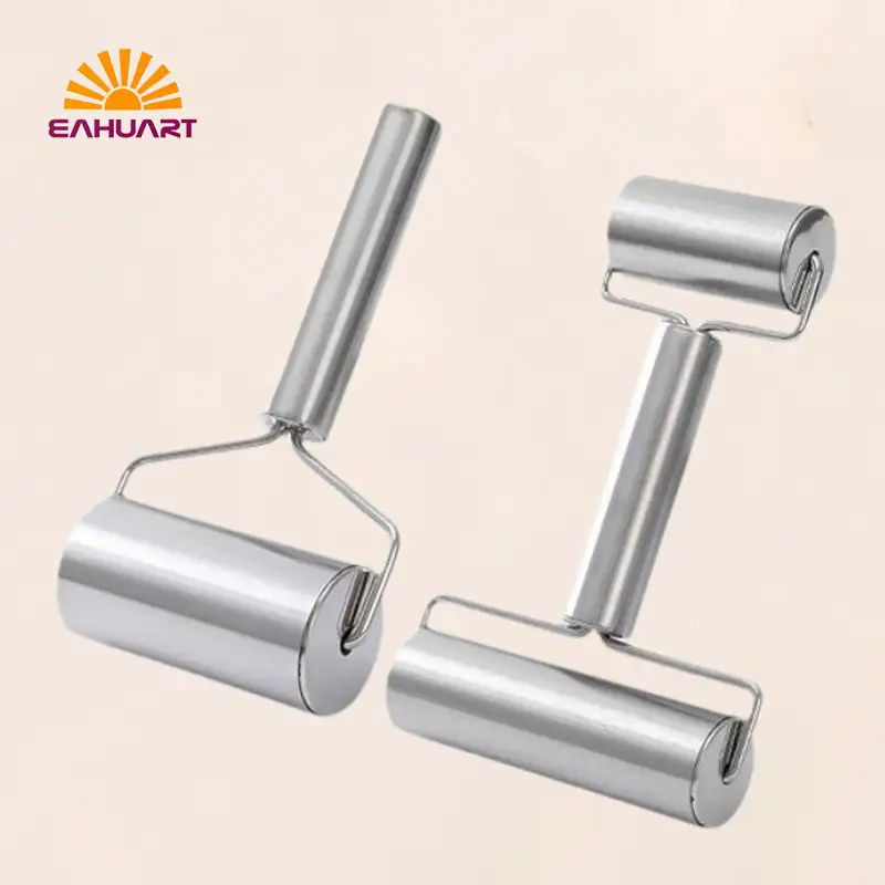 Double-Headed Stainless Steel Rolling Pin for Home Baking