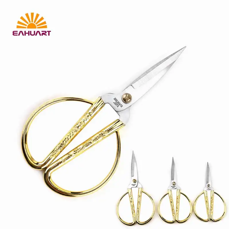 Luxury Gold Household Cutting Scissors With Premium Material