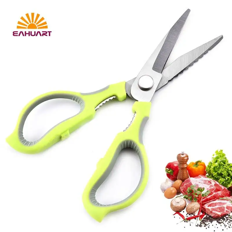 Multi-Purpose Detachable Kitchen Scissors for Household Use