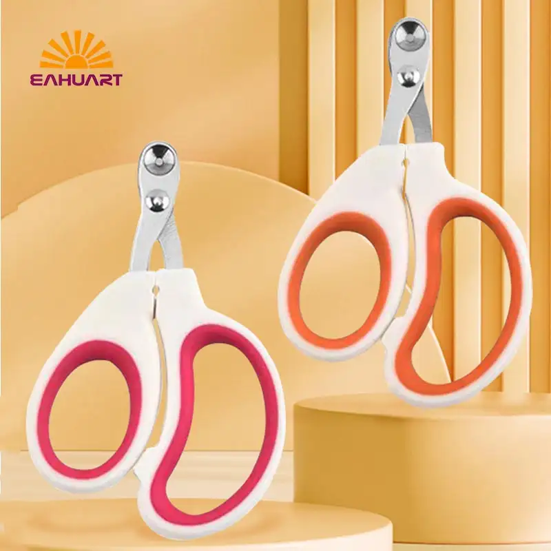 Custom Stainless Steel Pet Nail Scissors - Grooming Trimmer