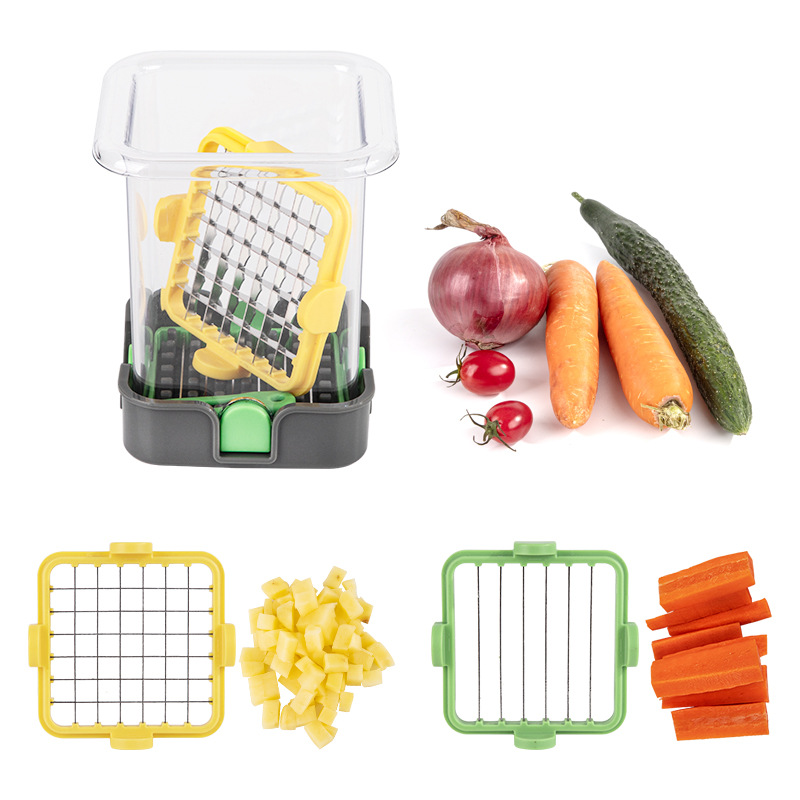 Multi-Purpose Vegetable Cutter & Slicer for Fast Food Prep